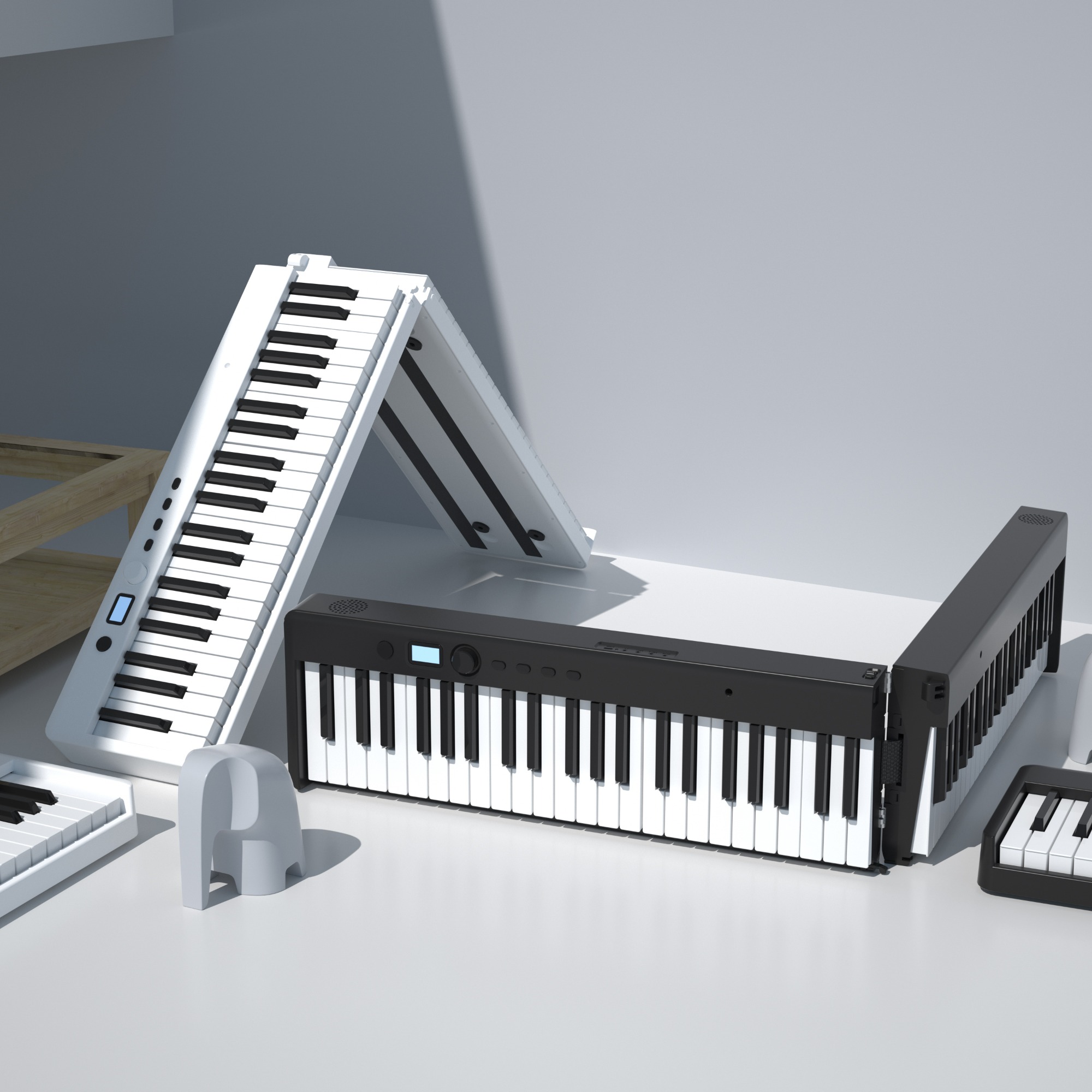 BX20 Folding Electric Piano